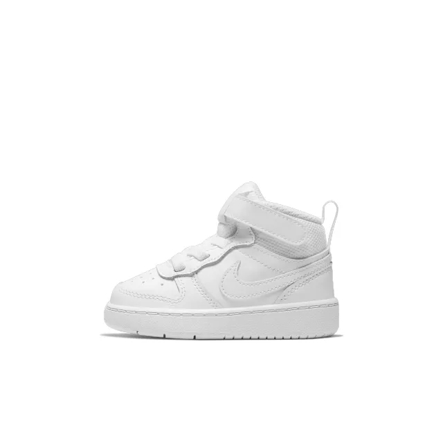 Nike Court Borough Mid 2 Baby/Toddler Shoes - White