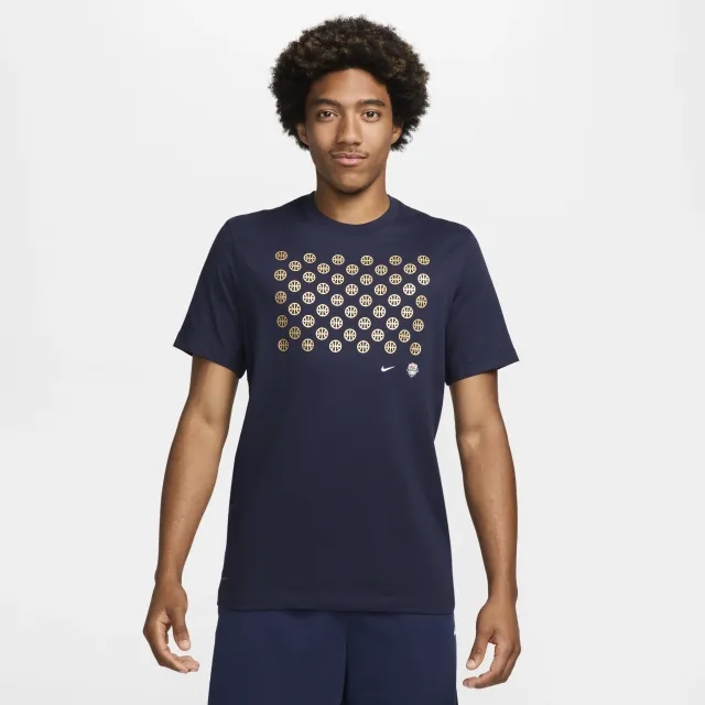 USA Men's Nike Basketball T-Shirt - Blue