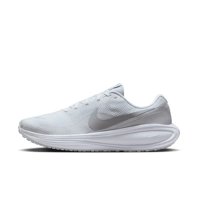 Nike Revolution 8 Men's Road Running Shoes - White - Sustainable Materials