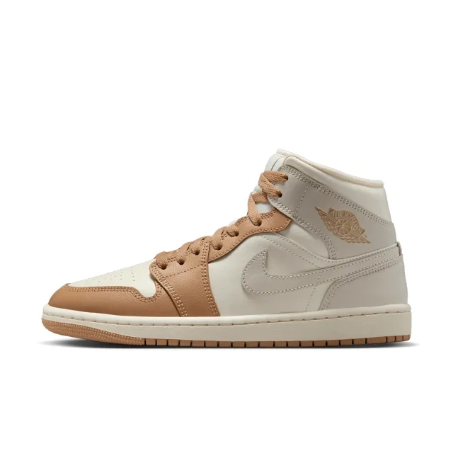 Nike Air Jordan 1 Mid Women's Shoes - Brown