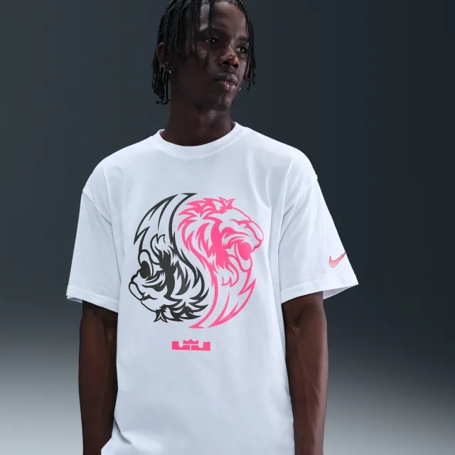 Nike LeBron Men's Max90 T-Shirt - White