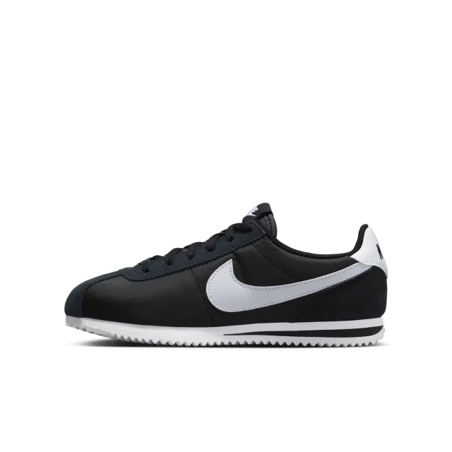 Nike Cortez Textile Older Kids' Shoes - Black
