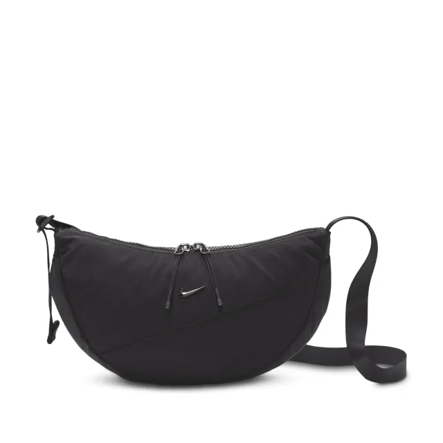 Nike Aura Crescent Cross-Body Bag (4L) - Black - Recycled Polyester Minimum