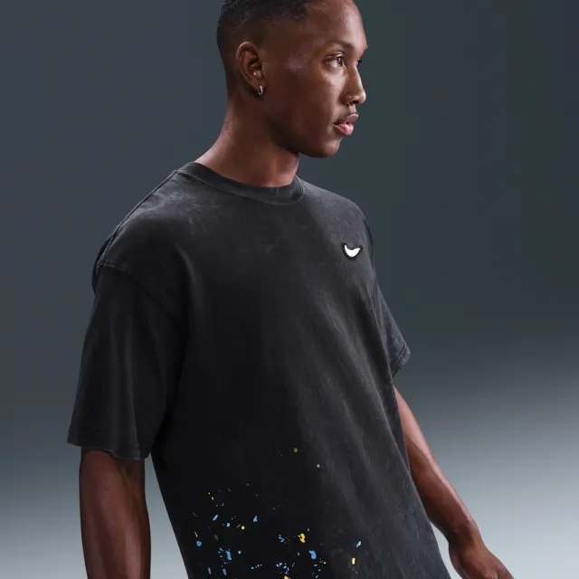 Nike Men's Max90 Basketball T-Shirt - Black