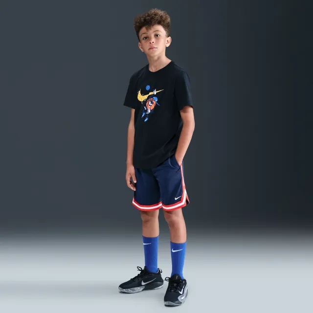 Nike Dri-FIT DNA Older Kids' (Boys') Basketball Shorts - Blue - Recycled Polyester