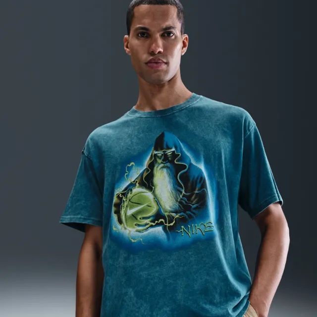 Nike Men's Basketball T-Shirt - Blue