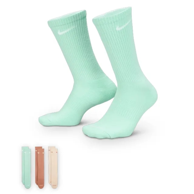 Nike Everyday Plus Cushioned Training Crew Socks - Multi-Colour