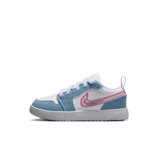 Nike Jordan 1 Low Alt SE Younger Kids' Shoes - Blue