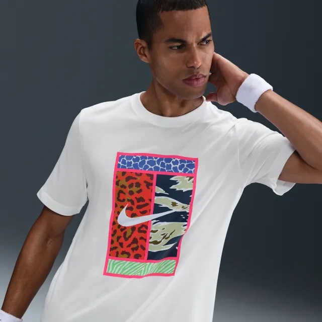 NikeCourt Men's Dri-FIT Tennis T-Shirt - White