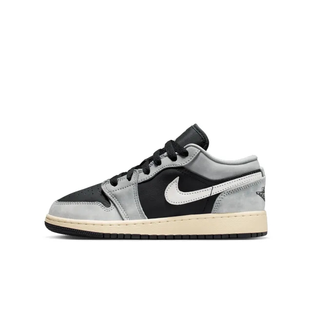 Nike Air Jordan 1 Low SE Older Kids' Shoes - Grey