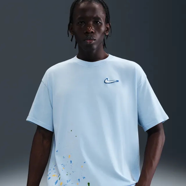 Nike Men's Max90 Basketball T-Shirt - Blue