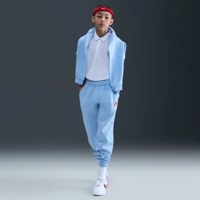 Nike Sportswear Club Fleece Older Kids' Joggers - Blue - Fleece > Club Fleece