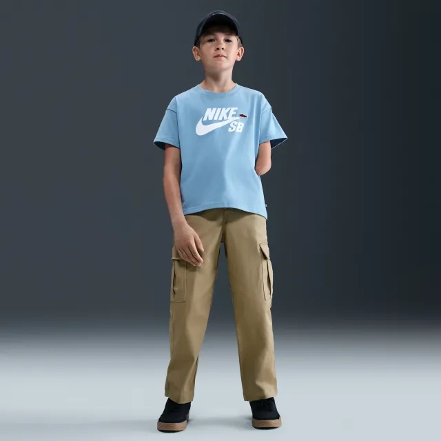 Nike SB Older Kids' Cargo Skate Trousers - Brown