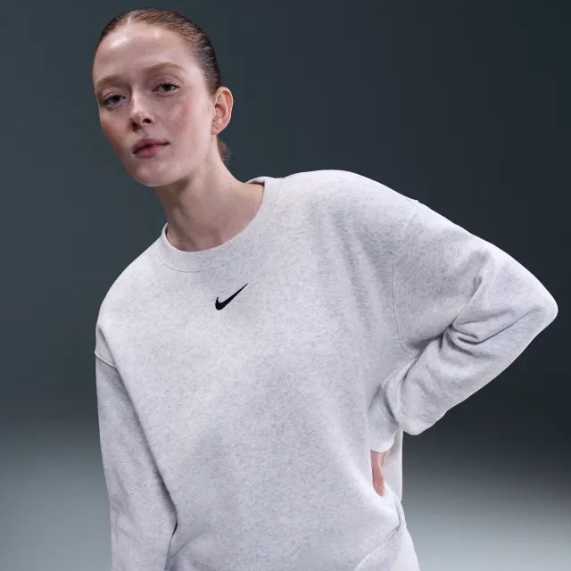 Nike Sportswear Phoenix Fleece Women's Oversized Crew-neck Sweatshirt - Brown - Fleece > Phoenix Fleece