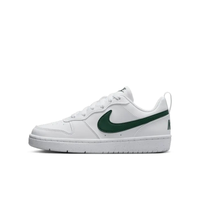 Nike Court Borough Low Recraft Older Kids' Shoes - White - Recycled Content Minimum