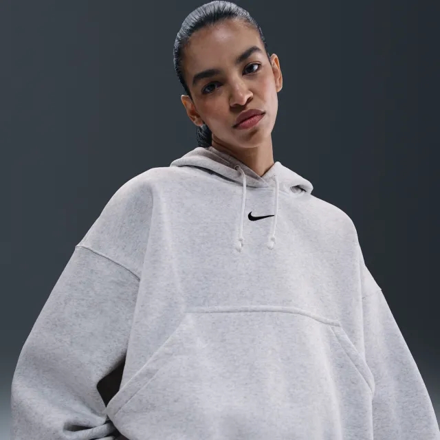 Nike Sportswear Phoenix Fleece Women's Over-Oversized Pullover Hoodie - Brown - Fleece > Phoenix Fleece
