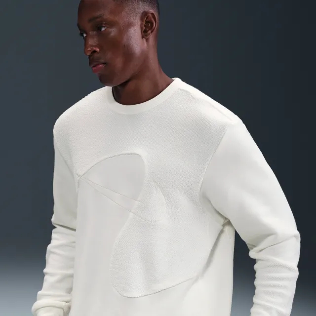 Nike Giannis Standard Issue Men's Basketball Crew - White - Fleece