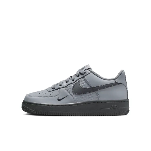 Nike Air Force 1 Older Kids' Shoes - Grey