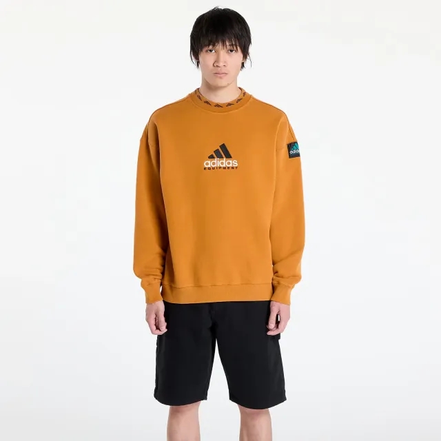 Sweatshirt Adidas Eqt Wash Crewneck Sweatshirt Craft Ochre/ White M
