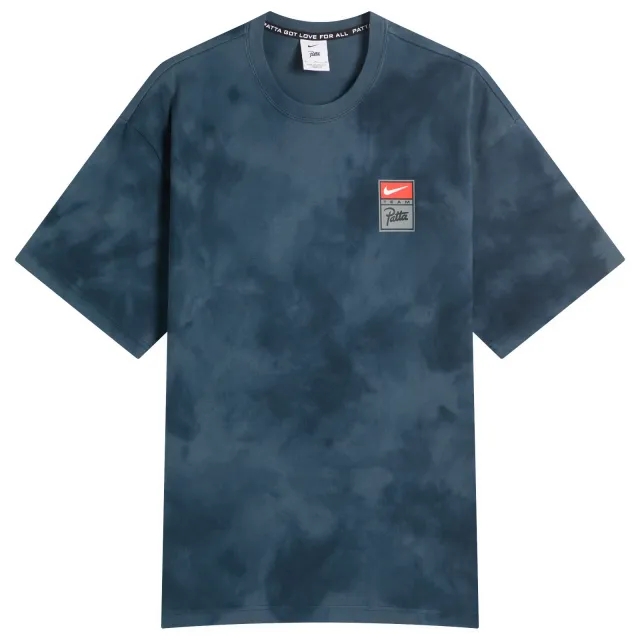 Nike x PATTA GX T-Shirt Squadron Blue/Deep Ocean/Dark Obsidian