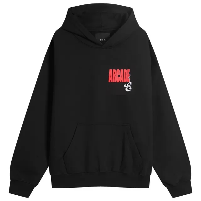 END. Coastal Arcade Prizes Hoody Black