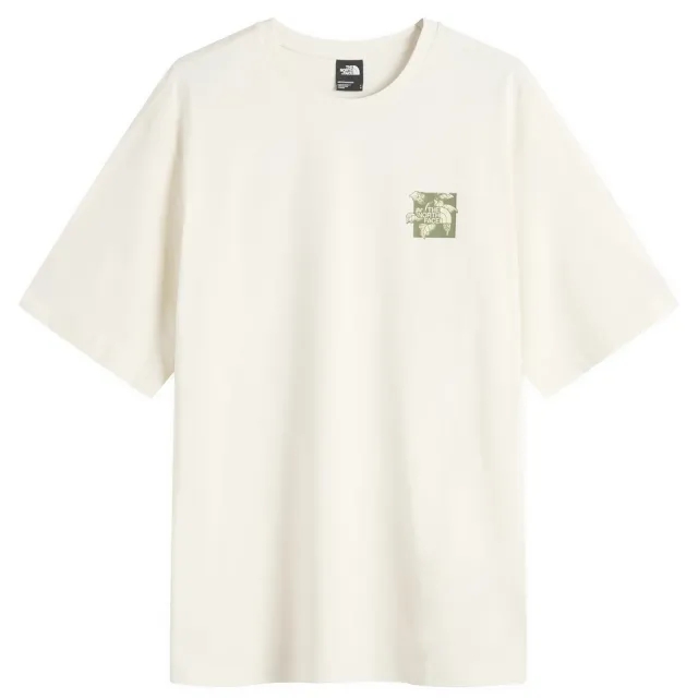 The North Face Men's Connect Relaxed Graphic T-Shirt White Dune