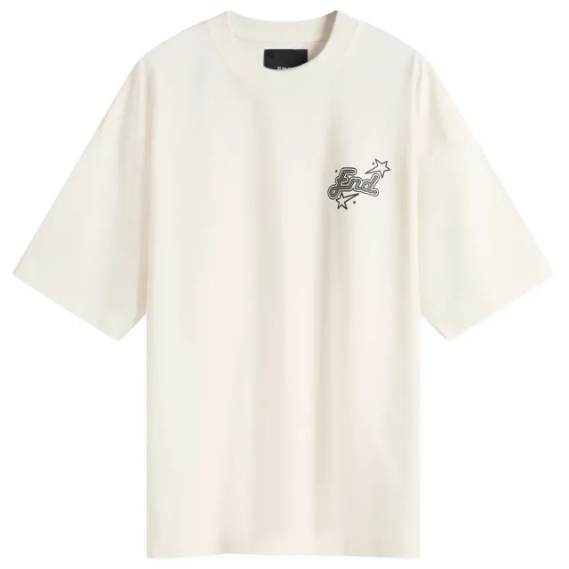 END. END. City Series 2.0 Glasgow T-Shirt Ecru