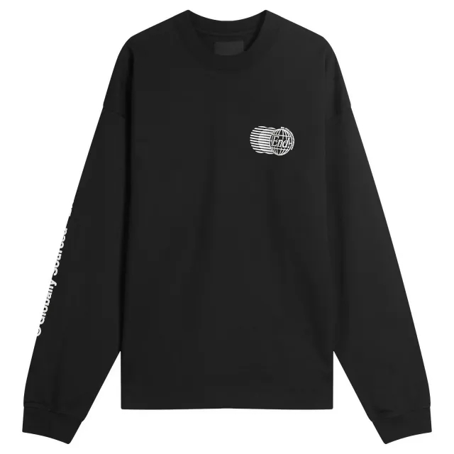 END. END. City Series 2.0 Newcastle Long Sleeve T-Shirt Black