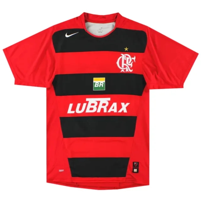 2004-05 Flamengo Nike Home Shirt #10 L - Central and South American Clubs / Excellent / Large