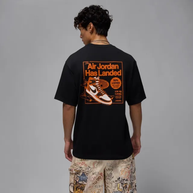 Nike Jordan AJ1 Men's T-Shirt - Black - Cotton