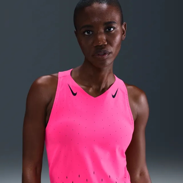 Nike AeroSwift Women's Dri-FIT ADV Running Vest - Pink - Polyester