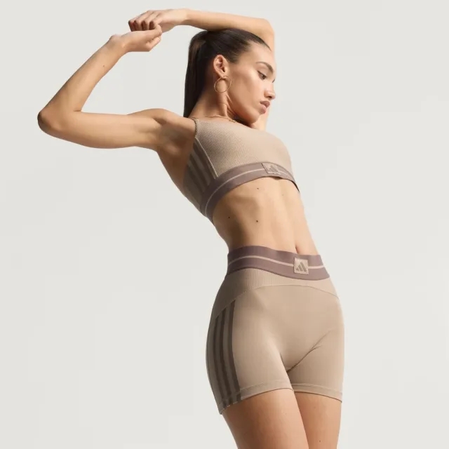 adidas Hyperglam Rib 4 Short Leggings