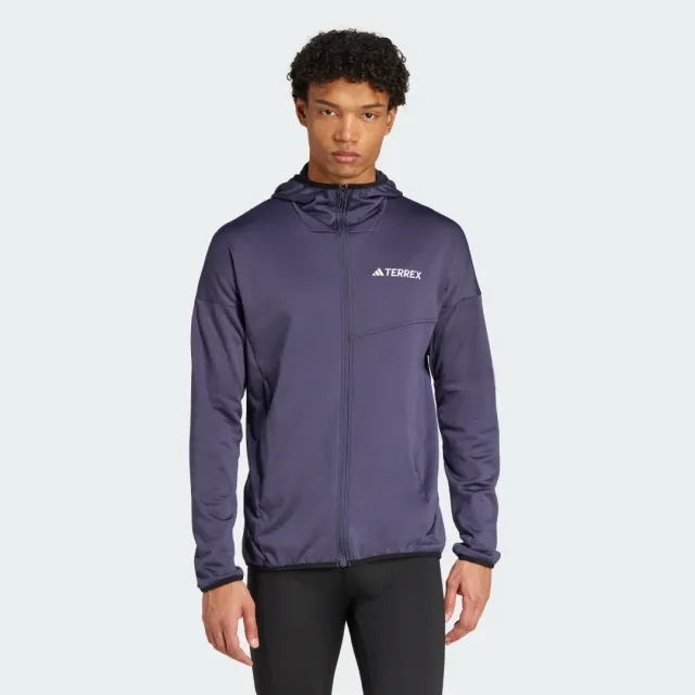 adidas Terrex Xperior CLIMAWARM Light Fleece Hooded Jacket