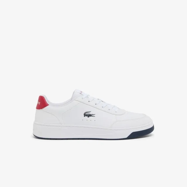 Lacoste Men's Court Pro Sneakers - White, Navy & Red