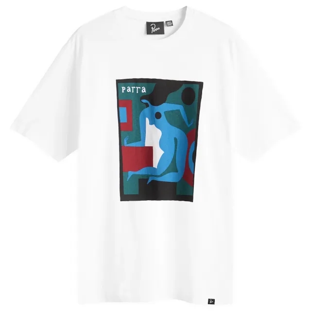By Parra Men's Room Fever T-Shirt White
