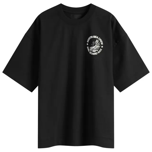 END. Coastal Board Wax T-Shirt Black