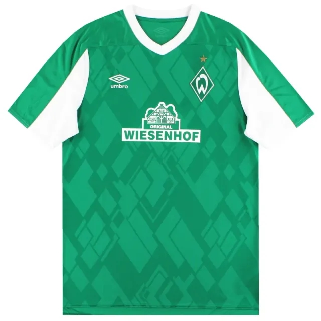 2020-21 Werder Bremen Umbro Home Shirt M - Werder Bremen / Excellent / Medium