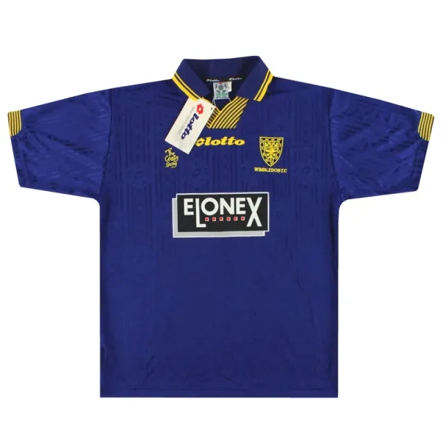 1997-99 Wimbledon Lotto Home Shirt *w/tags* M - Wimbledon / w/tags / Medium