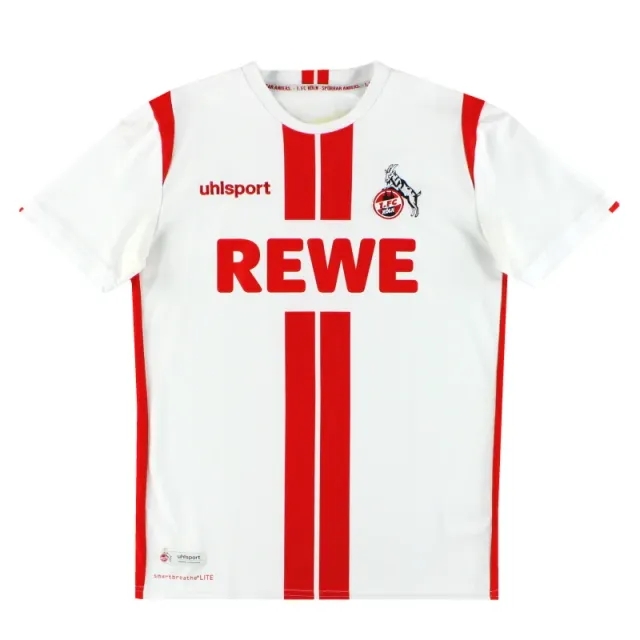 2020-21 FC Koln uhlsport Home Shirt M - Other German Clubs / Excellent / Medium