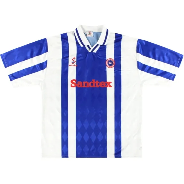 1997-98 Brighton Super League Home Shirt L - Brighton and Hove Albion / Excellent / Large
