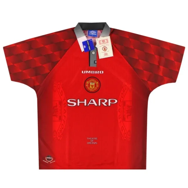 1996-98 Manchester United Umbro Home Shirt *w/tags* M - Manchester United / w/tags / Medium