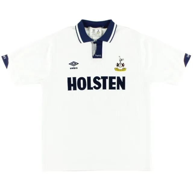 1991-93 Tottenham Umbro Home Shirt M - Tottenham Hotspur / Excellent / Medium