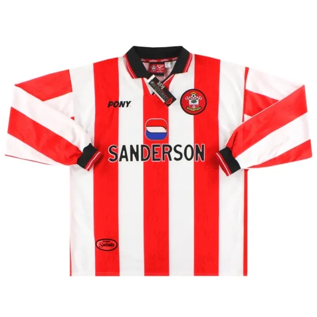 1997-99 Southampton Pony Home Shirt L/S *w/tags* XL - Southampton / w/tags / XL