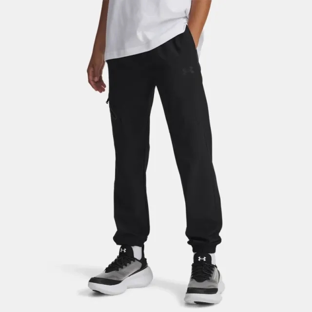 Under Armour  Unstoppable Woven Boys' Joggers Black / Black YLG (59 - 63 in)
