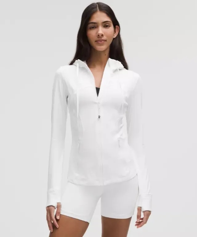 lululemon – Women's Define Hooded Jacket Nulu – Color White – Size 0