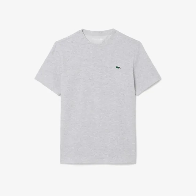 Lacoste Sport Printed Ultra Dry T-shirt - Light Heathered Grey