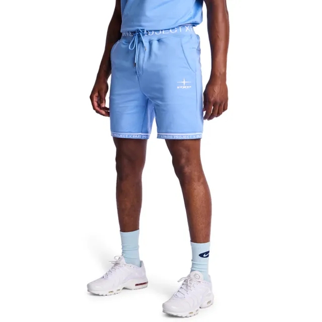 Project X Paris Signature Men Shorts - Blue
