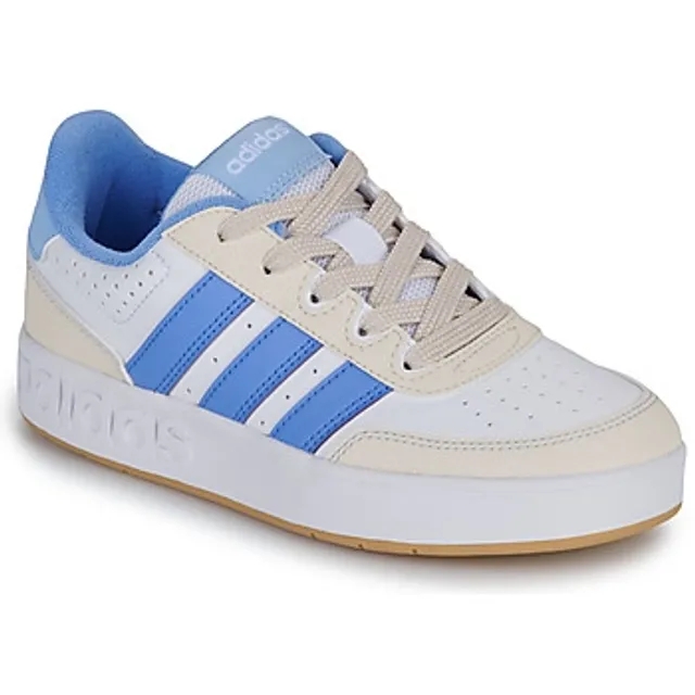 adidas  BREAKBASE J  girls's Children's Shoes (Trainers) in Beige
