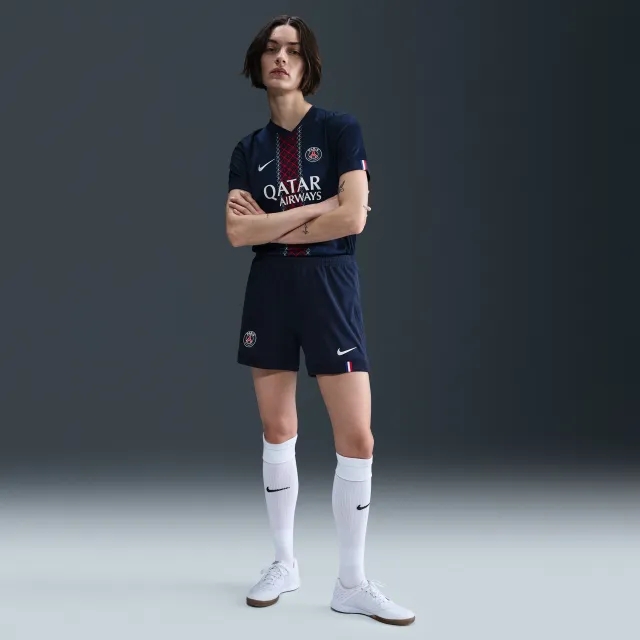 Paris Saint-Germain 2025/26 Stadium Home Women's Nike Dri-FIT Football Replica Shorts - Blue - Polyester