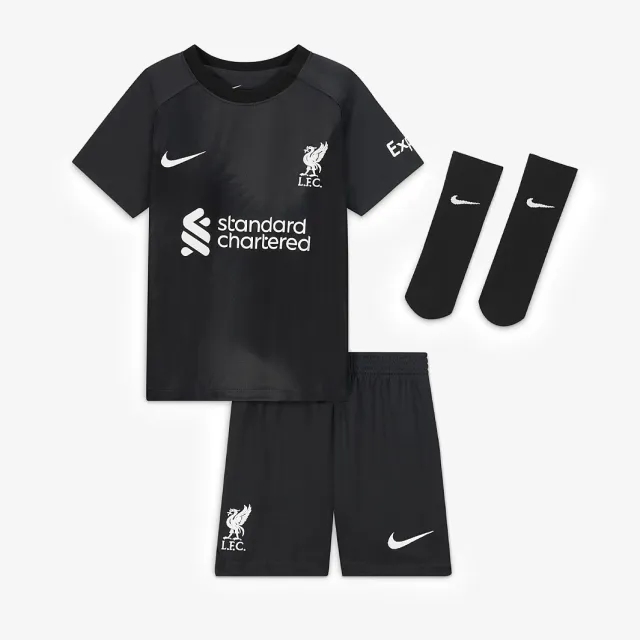 Nike Liverpool 22 23 Infant Dri Fit GK Kit
